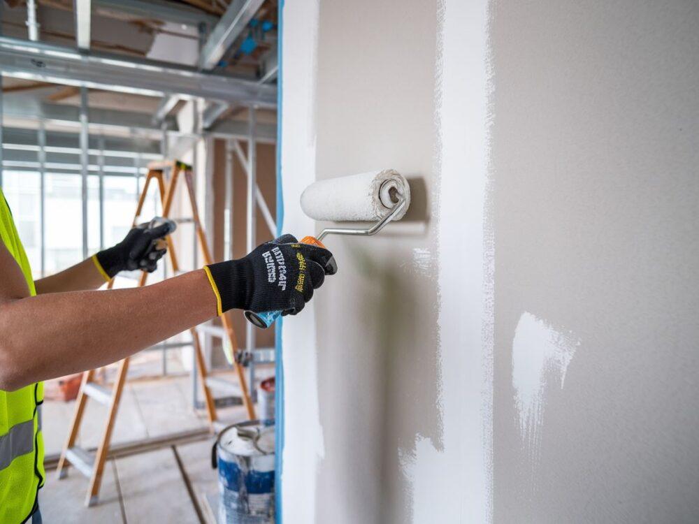 aplikacja gruntu wałkiem