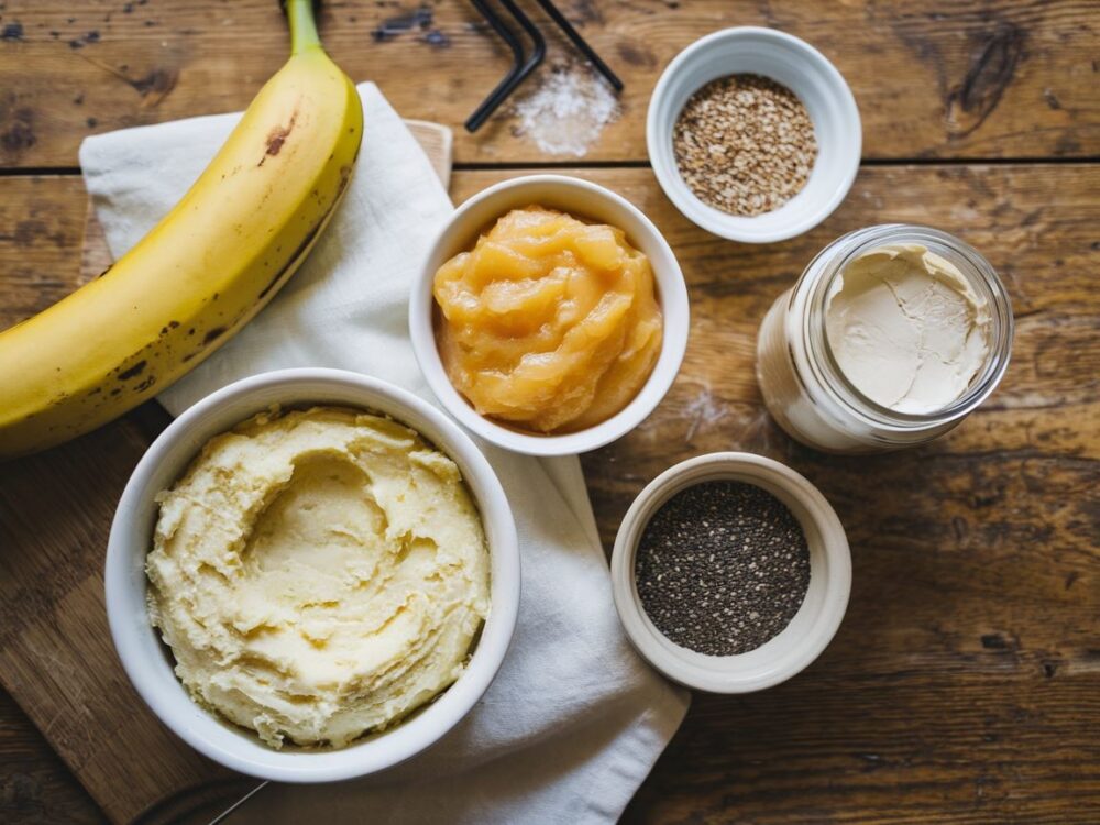 applesauce jako substytut jajka