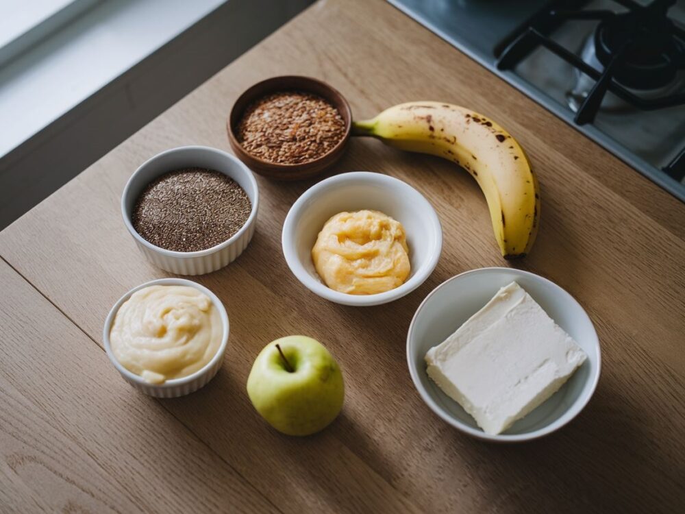 banan jako zamiennik jajka