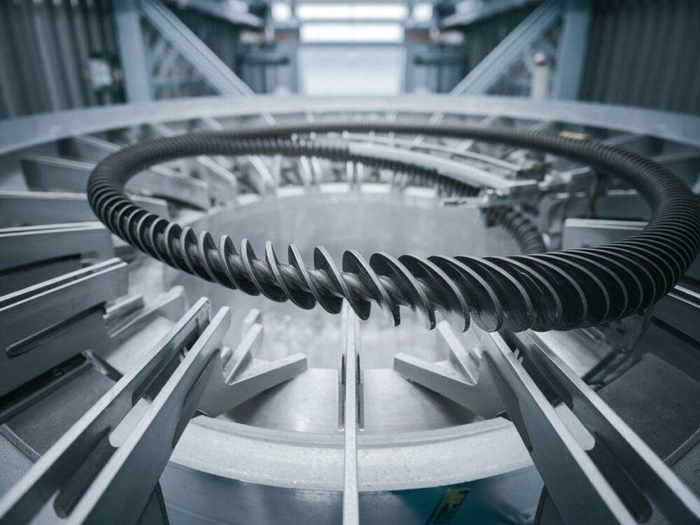 część mechanizmu podajnika