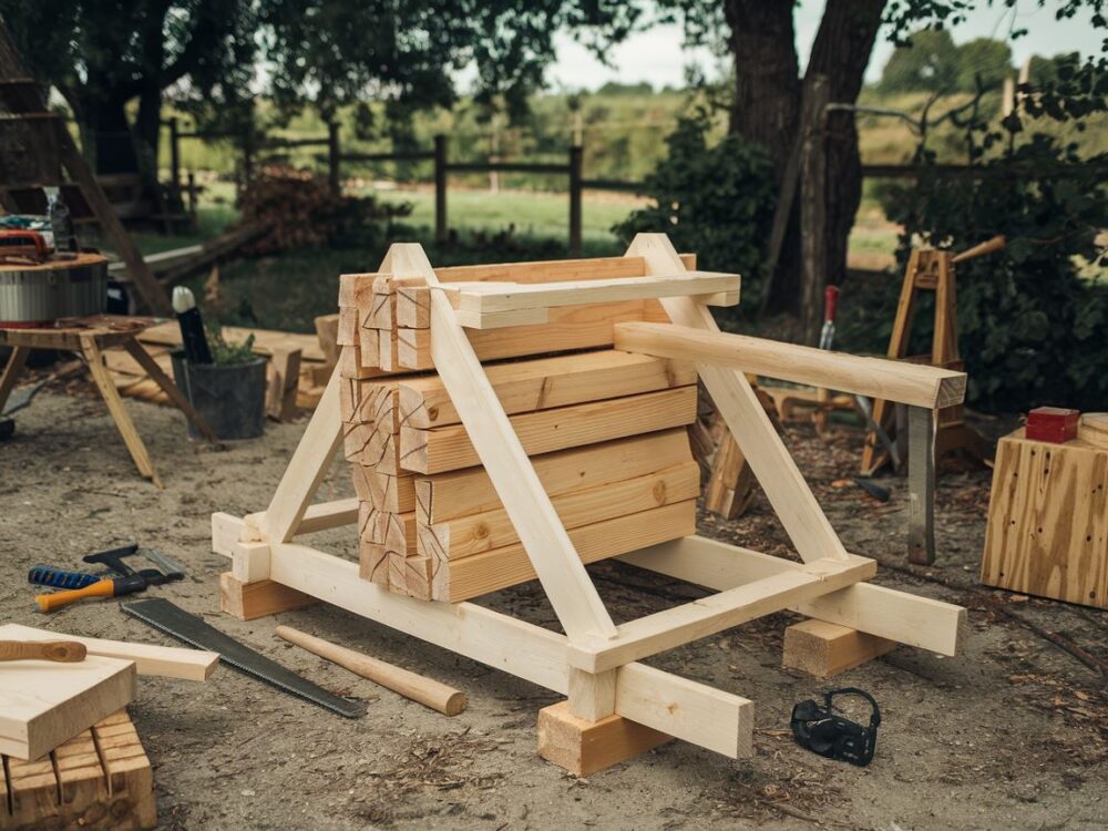 koziołek do cięcia drewna