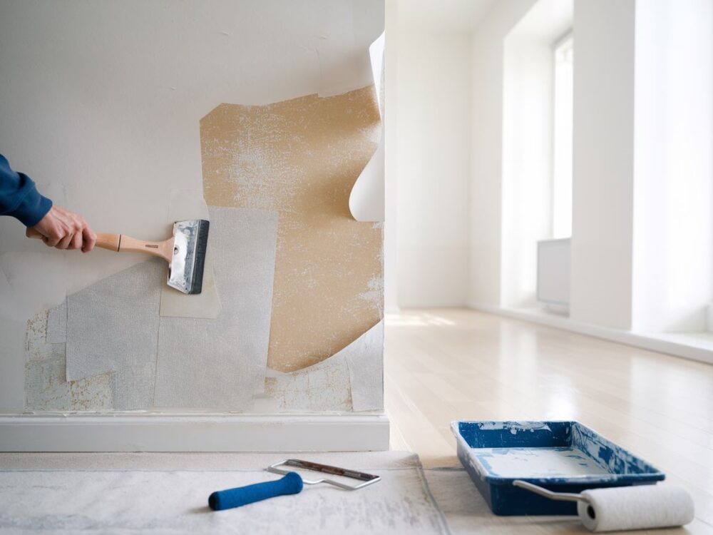 narzędzia do usuwania tapety