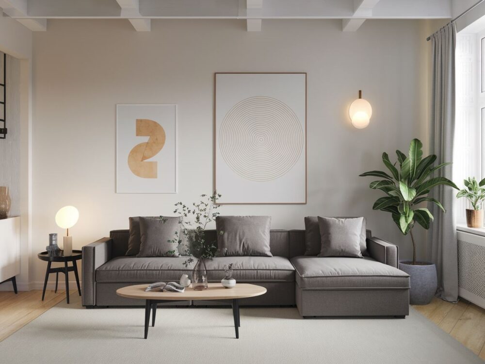 nowoczesny narożnik tapicerowany