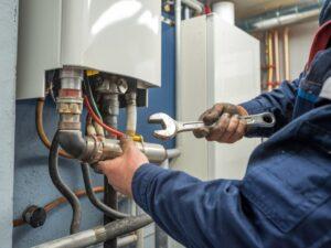 pompa CO w kotłowni