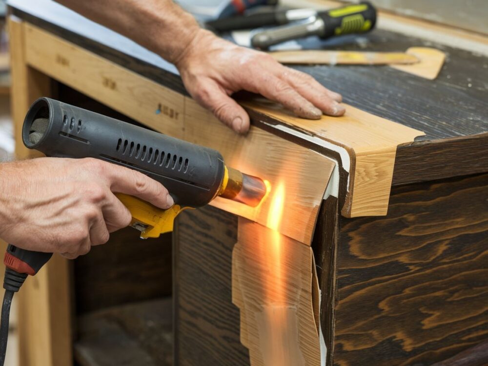 proces renowacji mebli