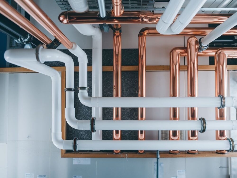 przekrój rur grzewczych