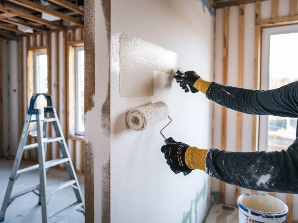 remont ściany przed szpachlowaniem