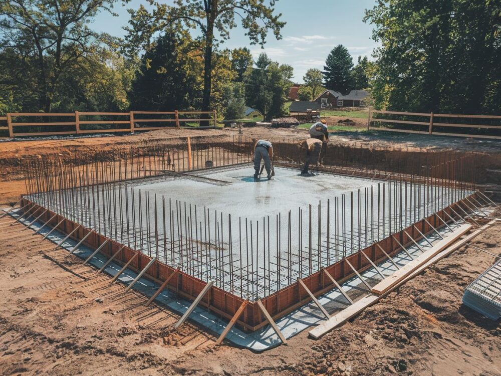 zbrojenie pod garaż murowany