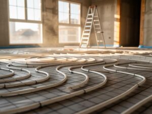 budowa ogrzewania podłogowego